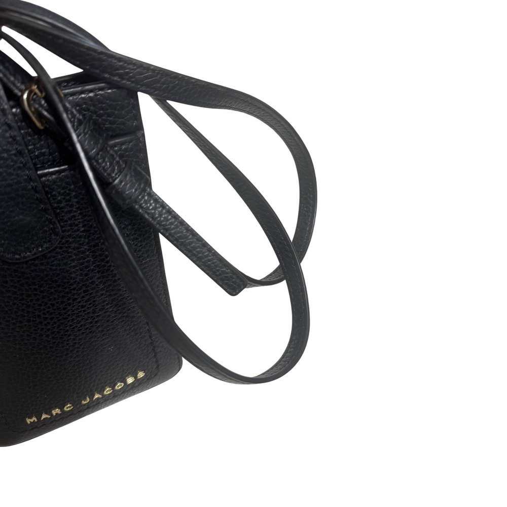 Marc Jacobs Smartphone Crossbody Bag Women Black  Excellent Leather - Picture 11 of 14